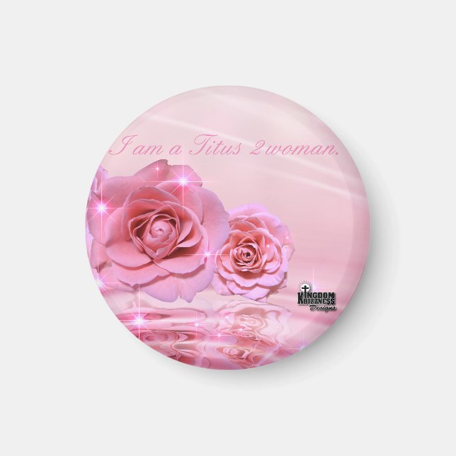 Min avdelning 2 Kvinnor - samling Magnet (Framsidan)