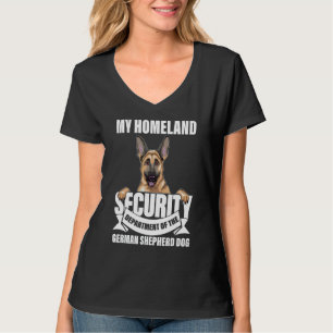 Min avdelning för inrikes säkerhet i det tyska häf t shirt