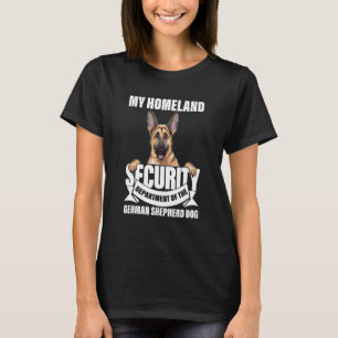Min avdelning för inrikes säkerhet i det tyska häf t shirt