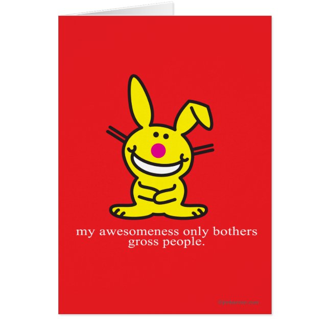 Min Awesomeness Hälsningskort (Framsidan)