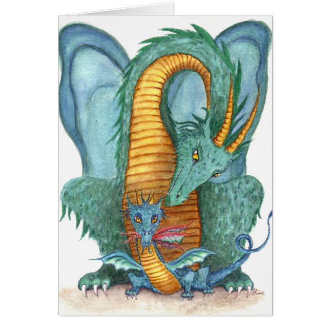 Min baby åt din fe! OBS kort (Framsidan)