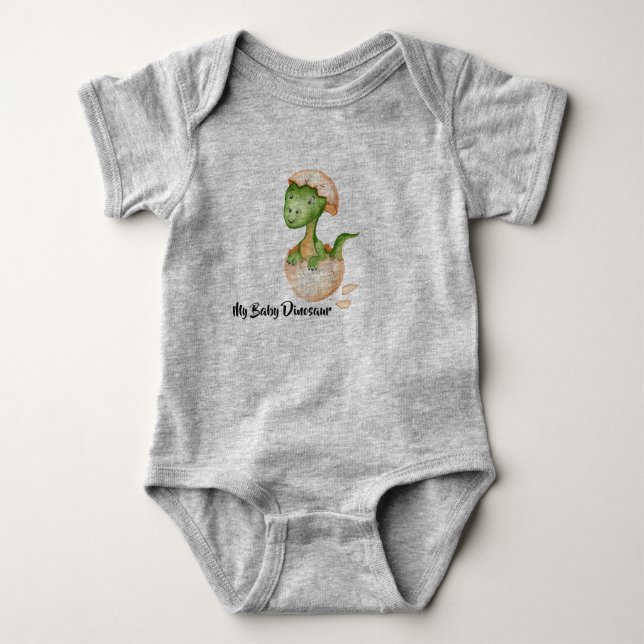 Min baby-dinosaur tee (Framsida)