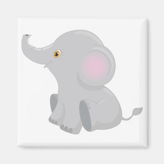 Min Baby Elephant Magnet (Framsidan)