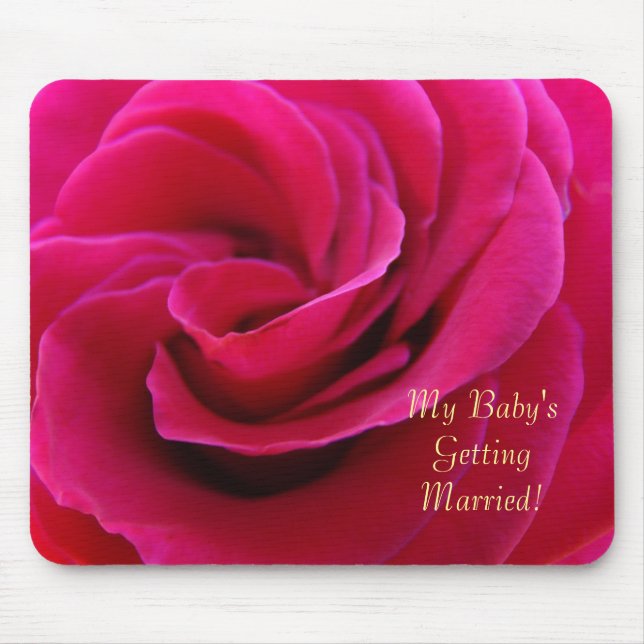 Min baby gifter sig! Musmattor Rosa Ros (Framsidan)