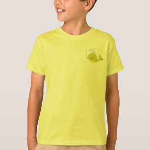 Min Baby Grönt Whale T Shirt