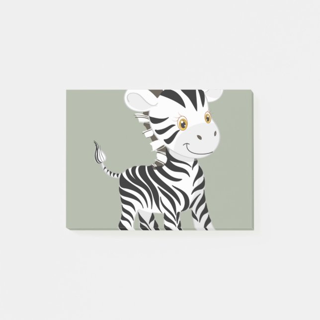 Min Baby Zebra Post-it Block (Framsida)
