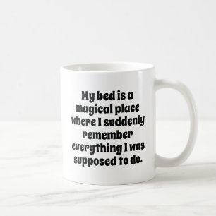 Min bädd är en magisk Ställe Kaffemugg