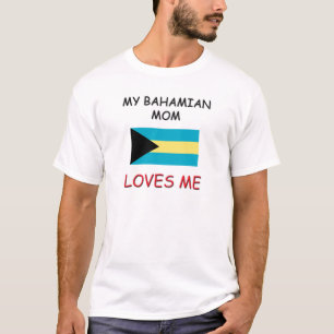 Min bahamanska mamma älskar mig t-shirt