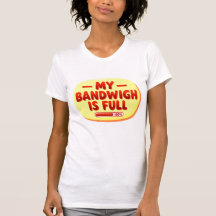 Min bandbredd är full Retro text