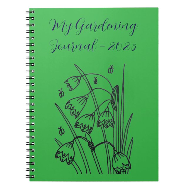 Min  bärbara Journal 2025 Anteckningsbok (Framsidan)