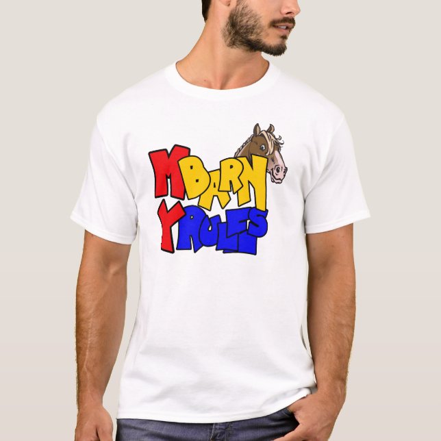 Min Barn My Regler Horse 2 Tee (Framsida)