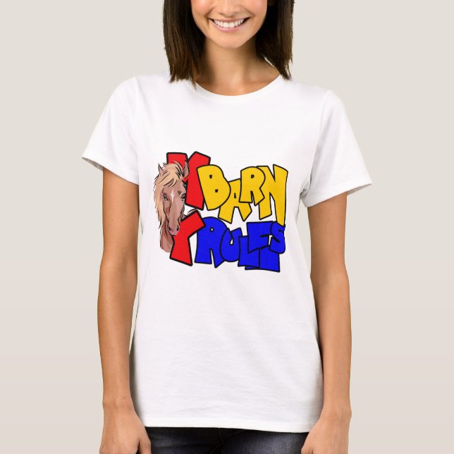 Min Barn My Regler Horse T-shirt (Framsida)