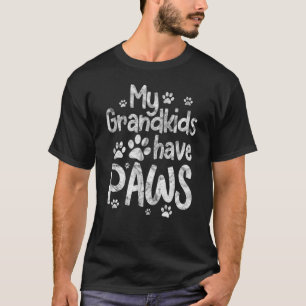 Min Barnbarn har Tass Hund Kattmormor T Shirt