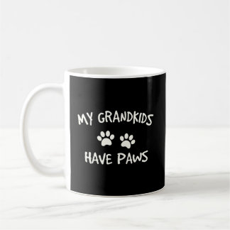 Min Barnbarn har Tass Rolig hund kattmormgåva Kaffemugg