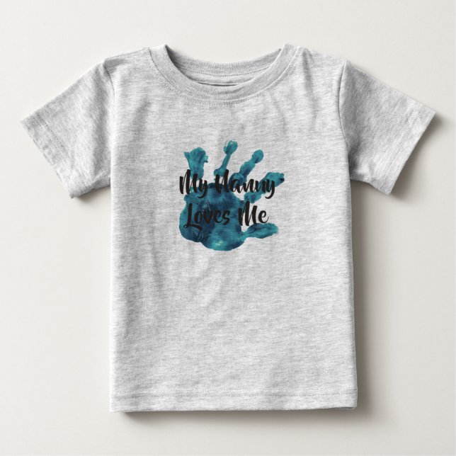 min barnflicka älskar me8 t-shirt (Framsida)