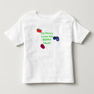 Min barnflicka älskar mig bär mycket! tee shirt