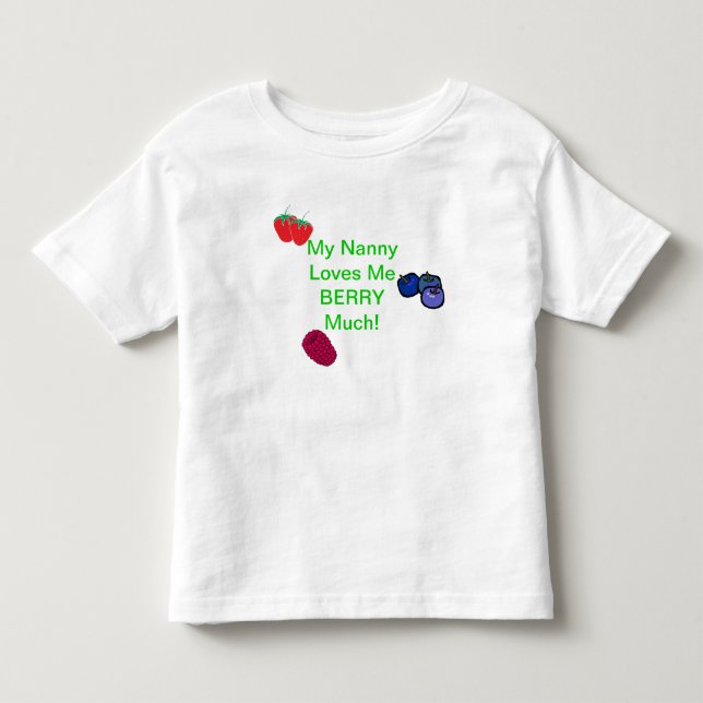 Min barnflicka älskar mig bär mycket! tee shirt (Framsida)