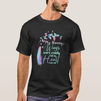 Min barnsköterskas vingar var redo men mitt hjärta t shirt
