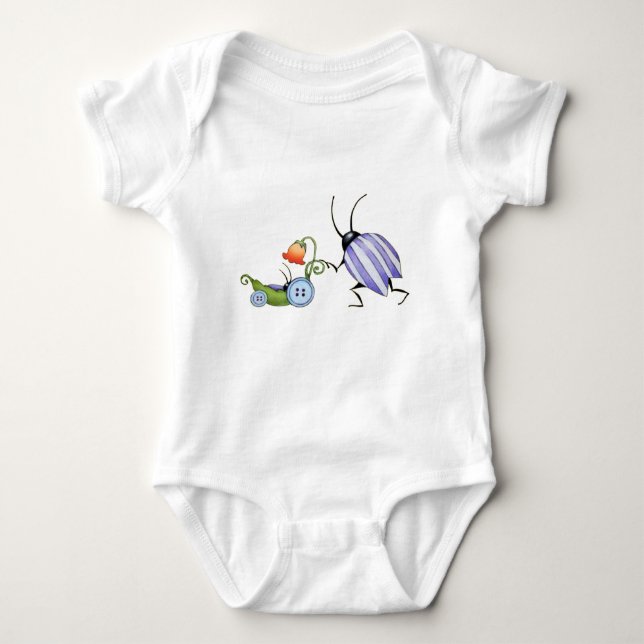 Min barnvagnranka tee shirt (Framsida)
