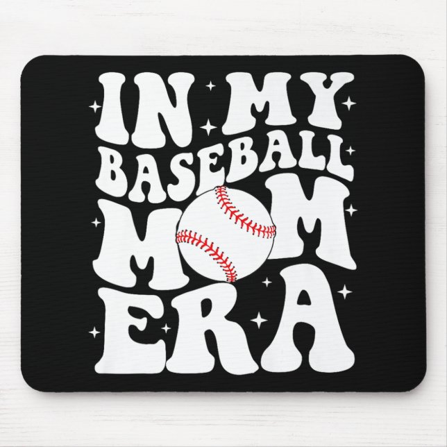 Min Basebollmamma-era Baseboll Mama Matchdag Mödra Musmatta (Framsidan)