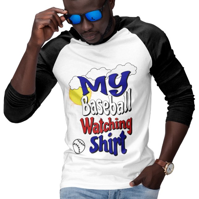 Min basebolltittarskjorta t shirt (Skapare uppladdad)