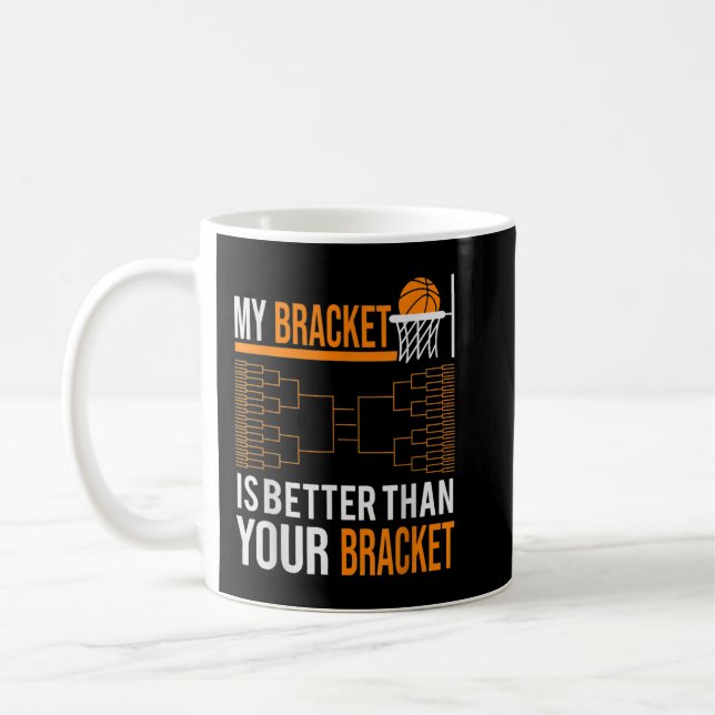 Min basketturnering i mars är bättre kaffemugg (Vänster)