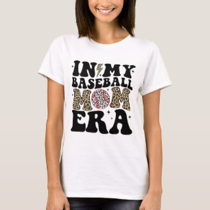 Min baskiska Mamma Era Leopard Mamma Baseball Mamm T Shirt
