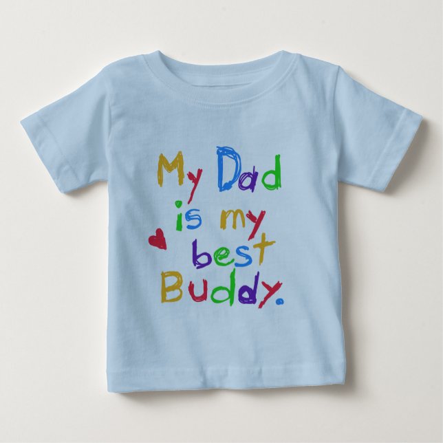 Min bästa Buddy T-shirts och gåvor från Pappa (Framsida)