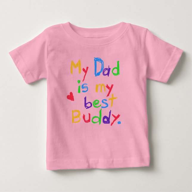 Min bästa Buddy T-shirts och gåvor från Pappa (Framsida)