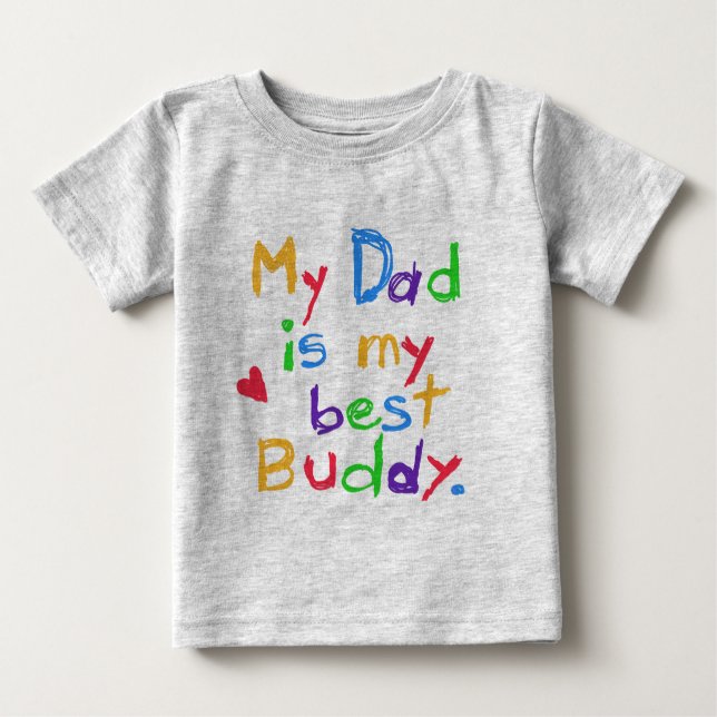 Min bästa Buddy T-shirts och gåvor från Pappa (Framsida)