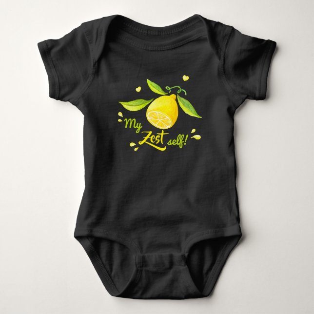 Min bästa egen citronpun rolig t shirt (Framsida)