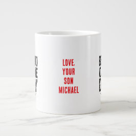 MIN BÄSTA FRIEND KALLAR MIG DADDY-älskande gåva pa Jumbo Mugg