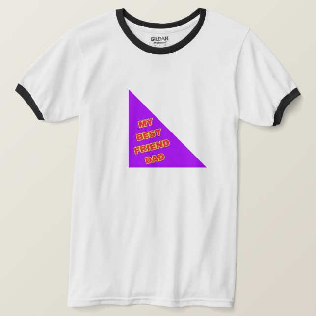 MIN BÄSTA FRIEND PAPPA BRA QUALITY TOPPAR T SHIRT (Design framsida)