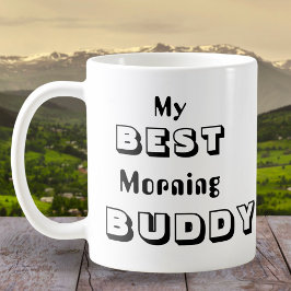 Min bästa morgonkompis kaffemugg