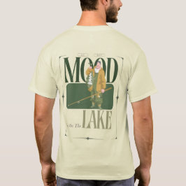 Min Bästa Stämning Bor Vid Sjön. Grinig Fiske T Shirt