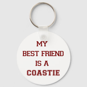 Min bästa vän är en nya Coastie Nyckelring