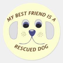 Min bästa vän är en räddad Hund