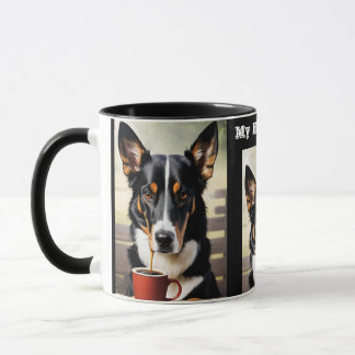 Min bästa vän är min hund mugg