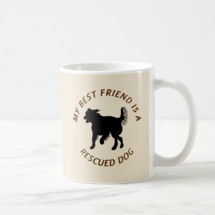 Min bästa vän (byrackan) kaffemugg