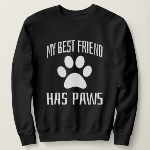 Min bästa vän har tassar t shirt
