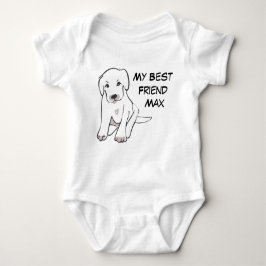 Min bästa vän Hund Namn T Shirt