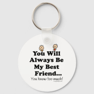 Min bästa vän nyckelring