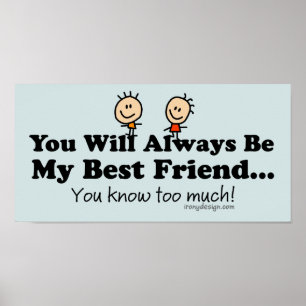 Min bästa vän poster