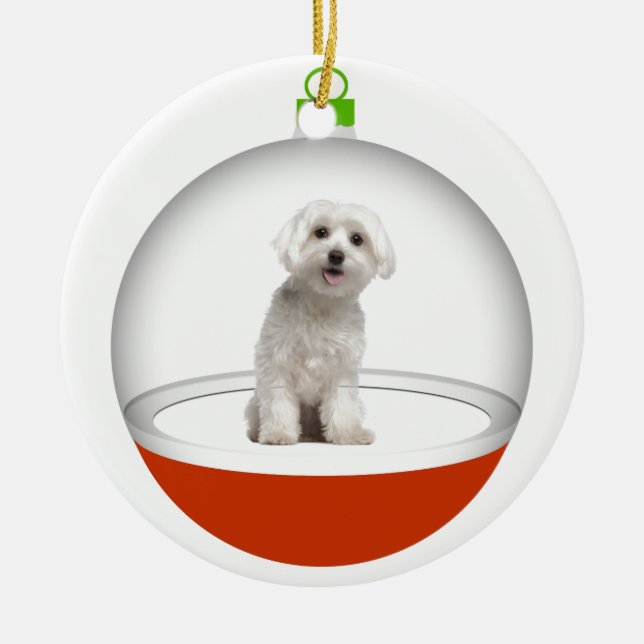 Min bästa vän - SRF Julgransprydnad Keramik (Framsidan)