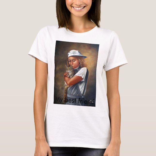 Min bästa vän t-shirt (Framsida)