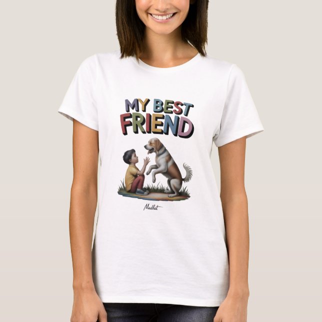 Min bästa vän t shirt (Framsida)