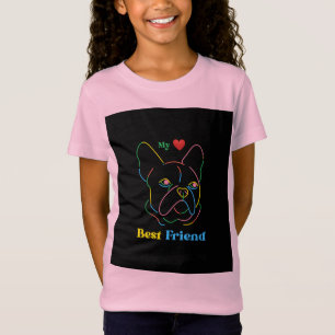 Min bästa vän T-shirt - Firar Vänskap wi