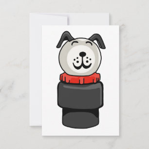 Min bästa vän tack kort