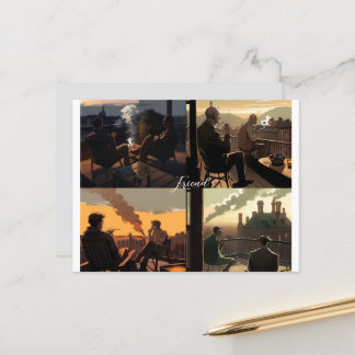 Min bästa vän vykort