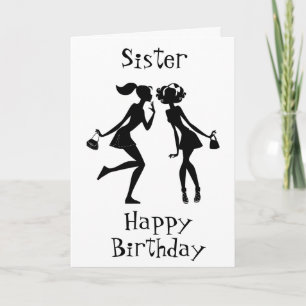 MIN BÄSTA VÄNND OCH MIN SISTER PÅ DIN BIRTHDAY KORT